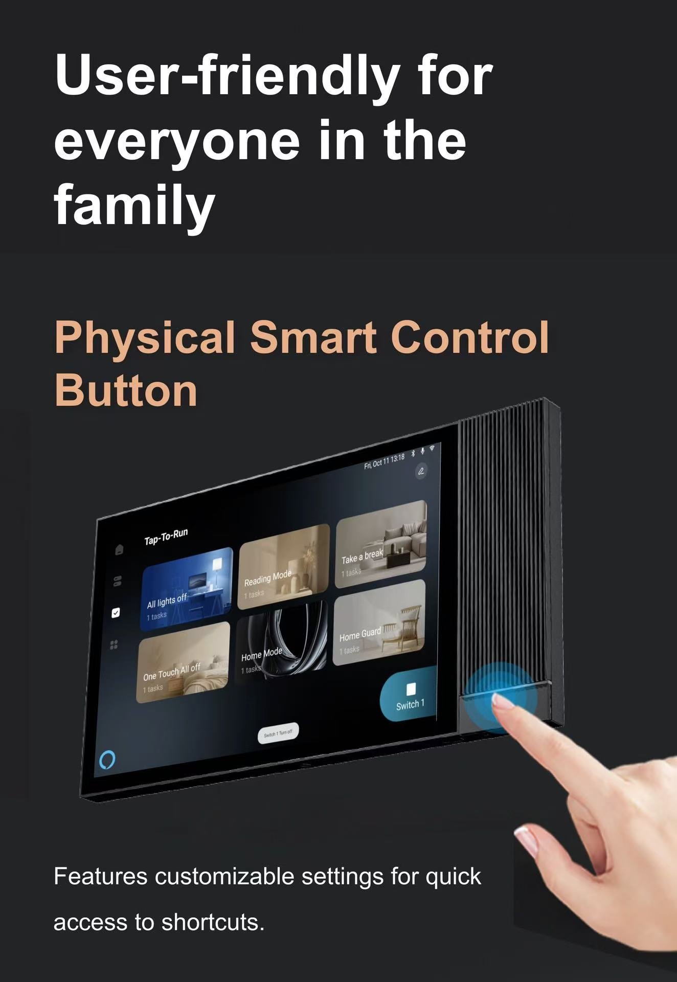 Main screen 8 inch